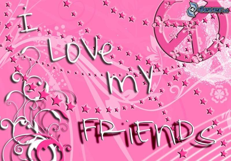 [obrazky.4ever.sk] love, my, friends, peace, ruzova, hipis 9889668